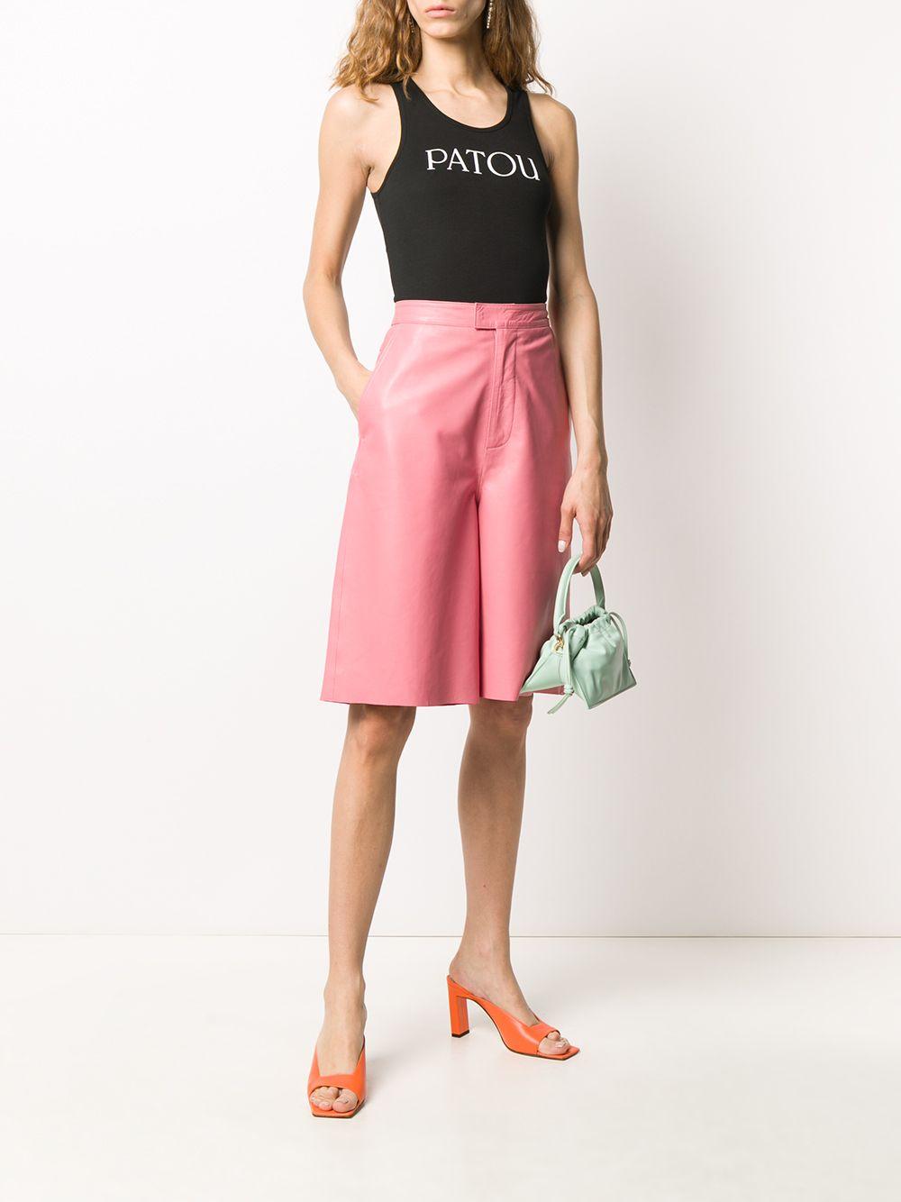 Organic-cotton tank top<BR/><BR/><BR/> JE0159994 999B PATOU
