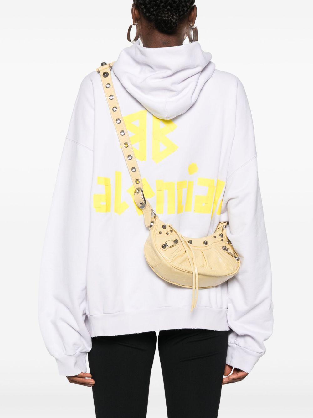 Le Cagole Xs Leather Shoulder Bag 671309 1VG9Y7636 BALENCIAGA