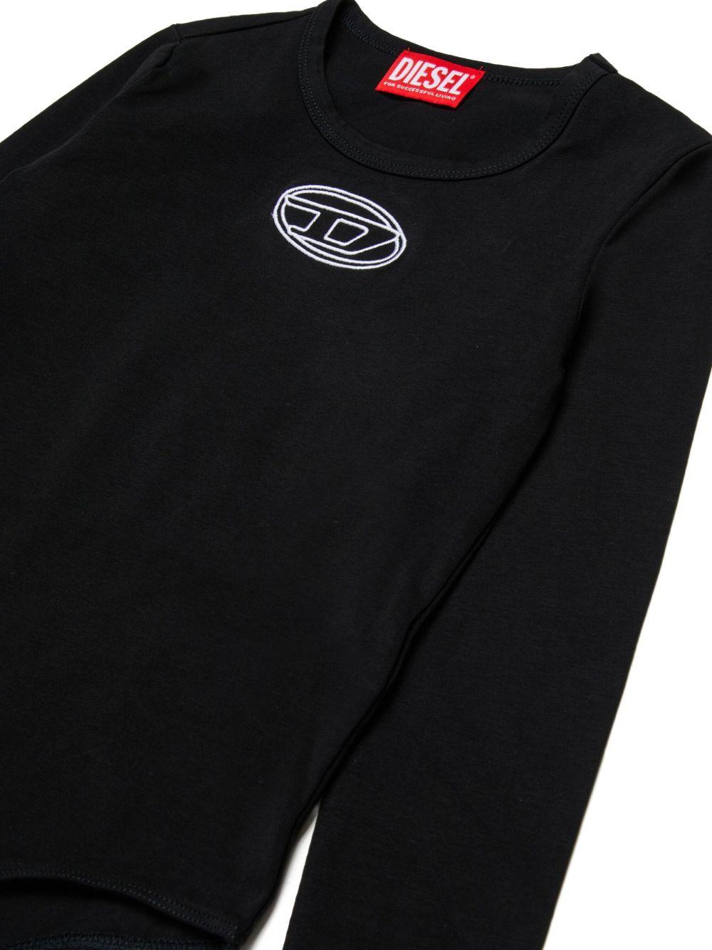 Balat bodysuit with long sleeves J02433 0AFAAK900 DIESEL KID