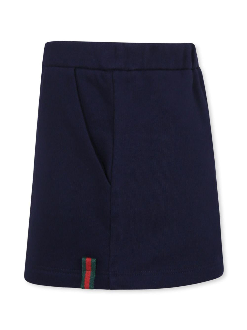 Web motif skirt 793354 XJGPC4780 GUCCI KIDS