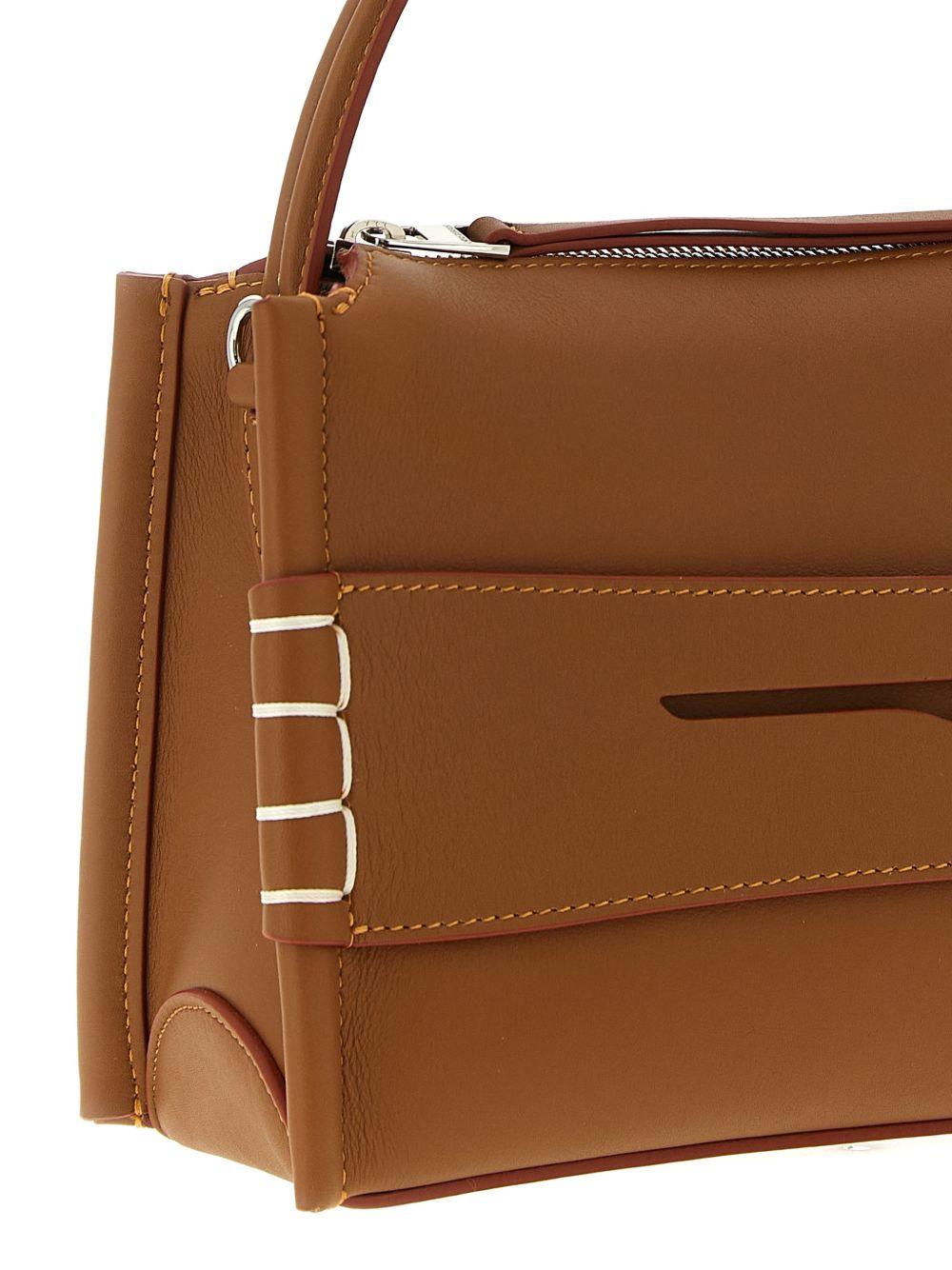 Small loafer bag in tan leather HB0762 LA0383640 JW ANDERSON