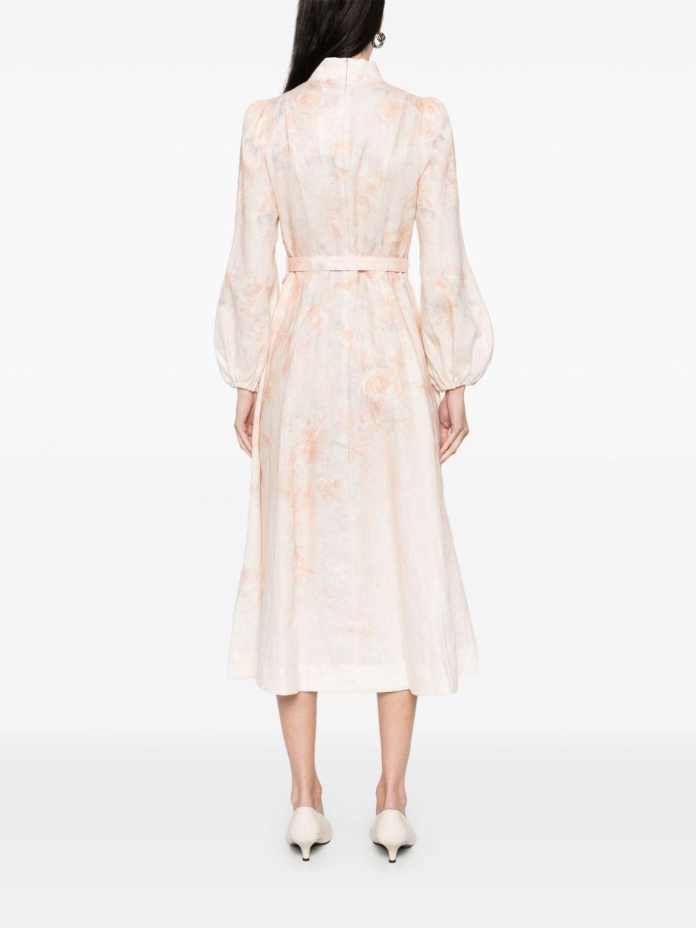 Crush midi dress<BR/><BR/><BR/> 9143DR251 CIAFLO ZIMMERMANN