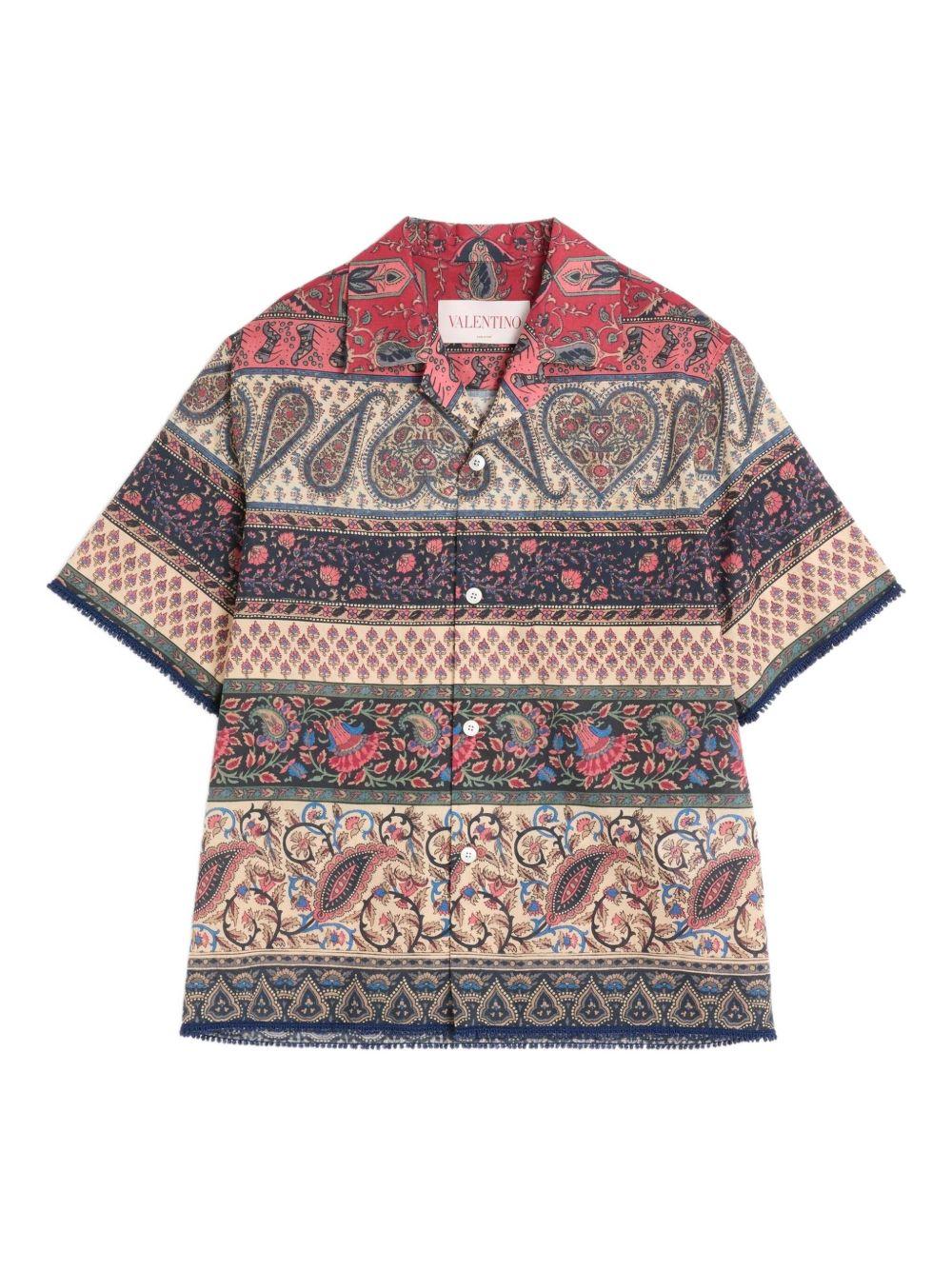 BOWLING SHIRT 6V0AA111AUW M12 VALENTINO GARAVANI