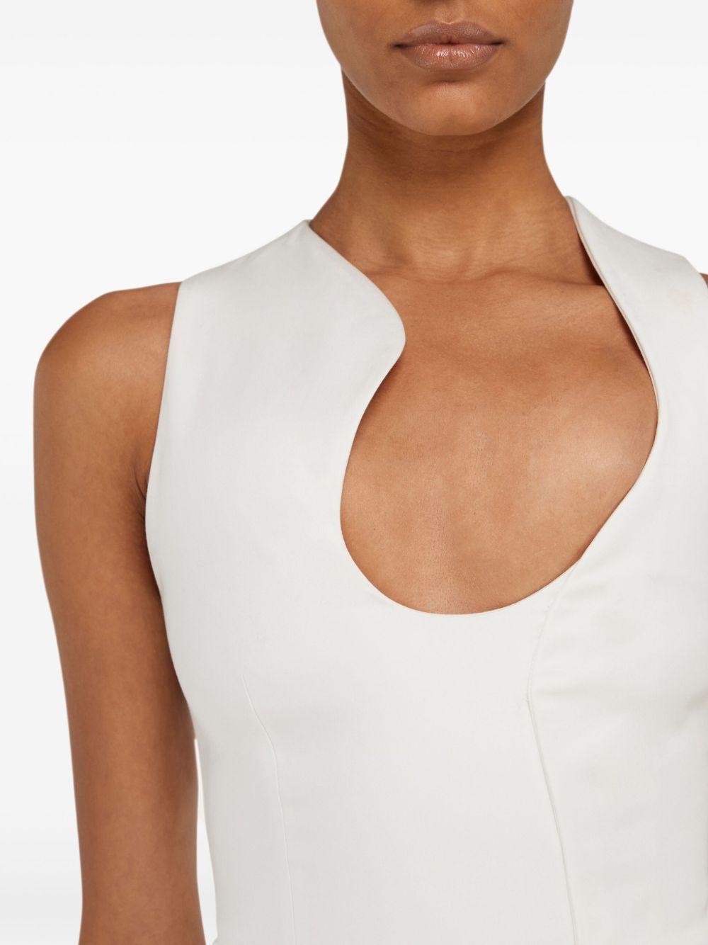 Asymmetric midi dress<BR/><BR/> A 783811MASCARPONE FERRAGAMO