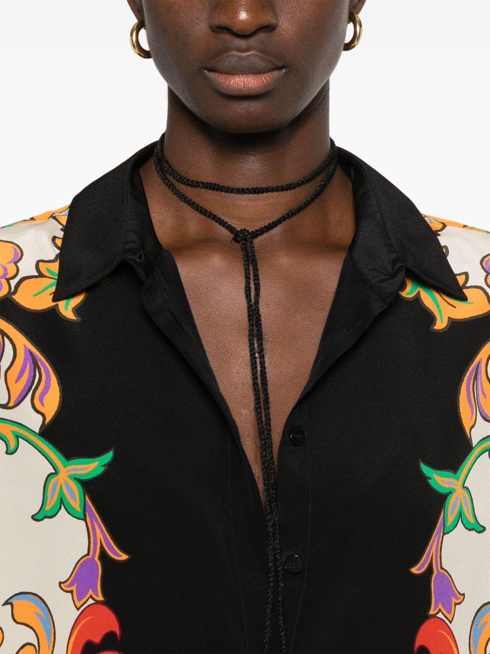 Shirt with colored side details WRIA0029 AK899X0807 ETRO