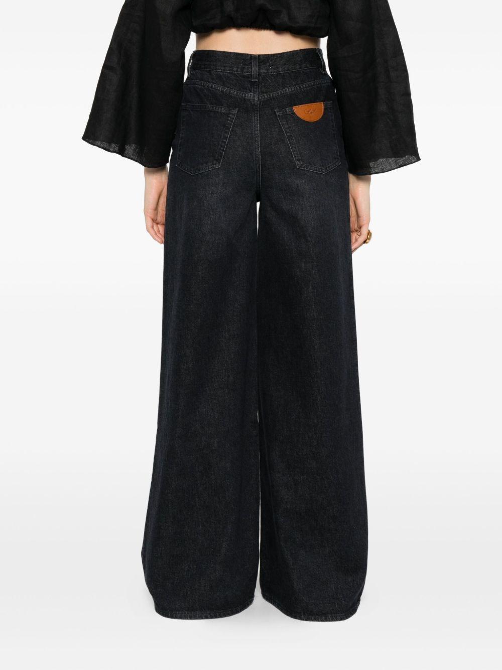 High-rise wide-leg jeans CH25ADP02156 075 CHLOÉ