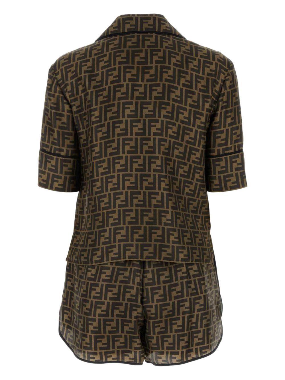 silk pyjamas FE5085 A8G3F118W FENDI
