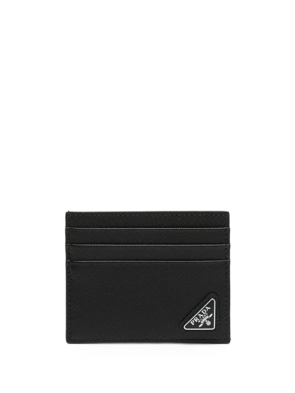 Logo plaque cardholder<BR/><BR/><BR/> 2MC223 QHHF0002 PRADA