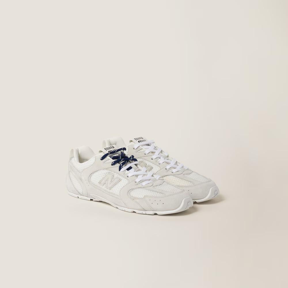 New Balance X Miu Miu 530 SL suede and mesh sneakers 5E165E3D8C F-BD05F0009 NEW BALANCE BY MIU MIU