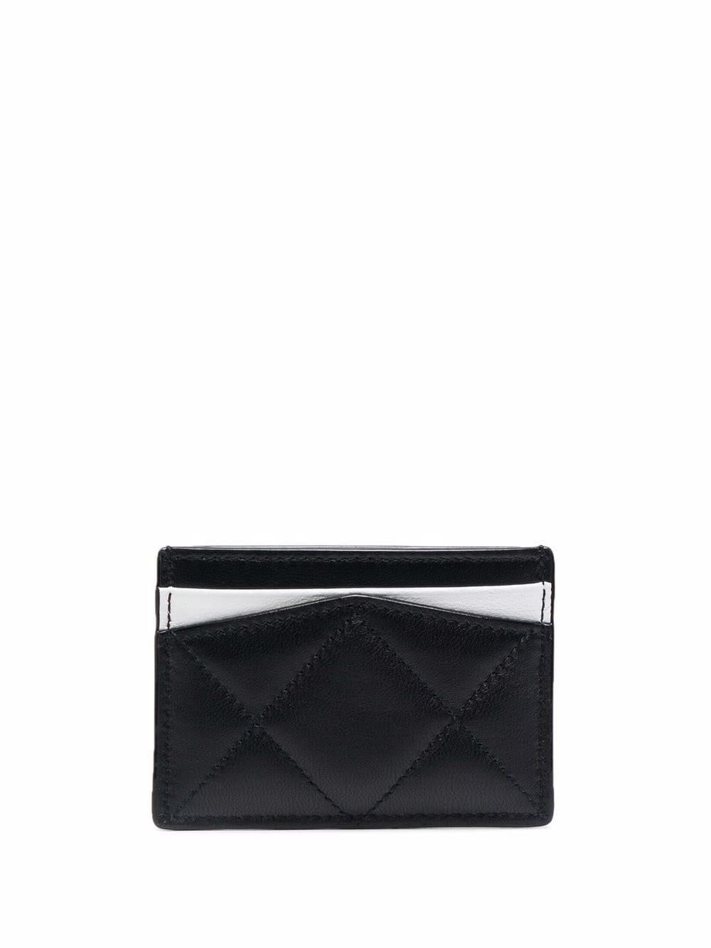 Skull-embellishment quilted wallet 632038 C8Z501095 ALEXANDER MCQUEEN