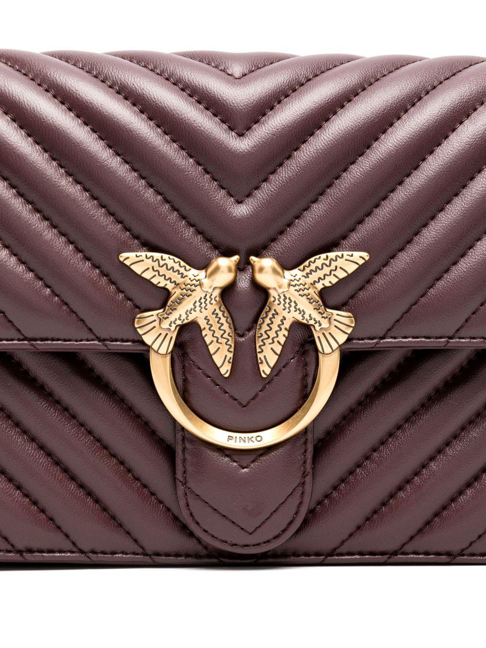 Classic Love Bag One Chevron 100941 A0GKL86Q PINKO
