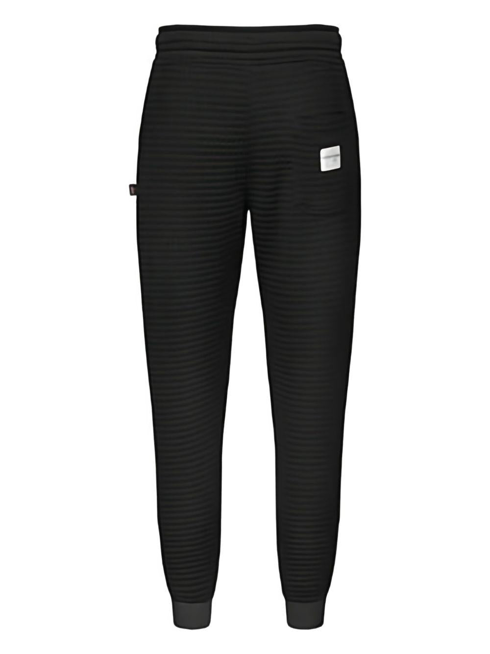 Insulated Fleece track pants LOUISA BLACK CAFÉ DU CYCLISTE
