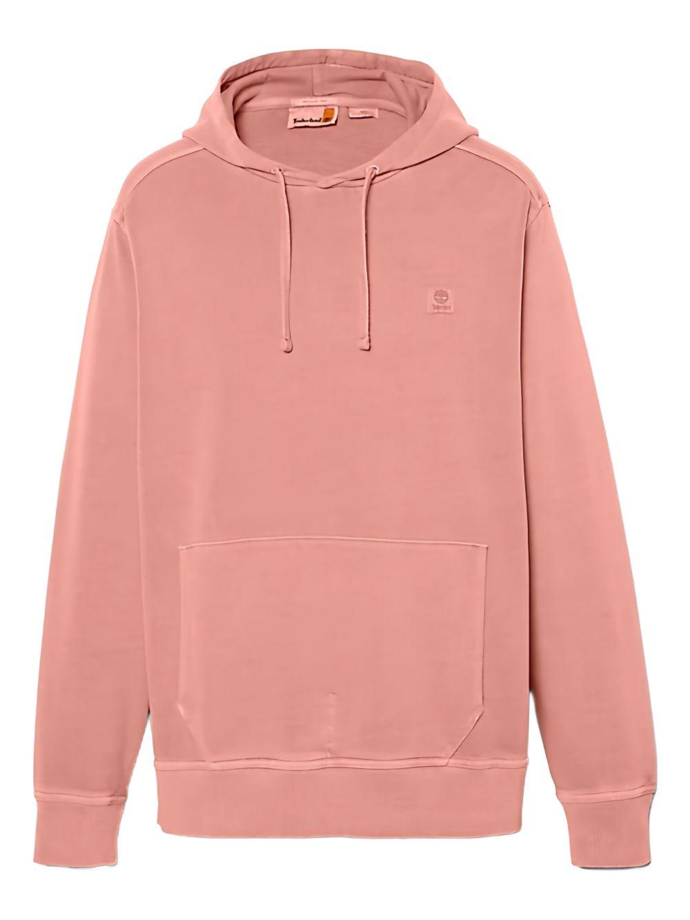 Red garment dye hoodie TB0A5U9K EG61 TIMBERLAND