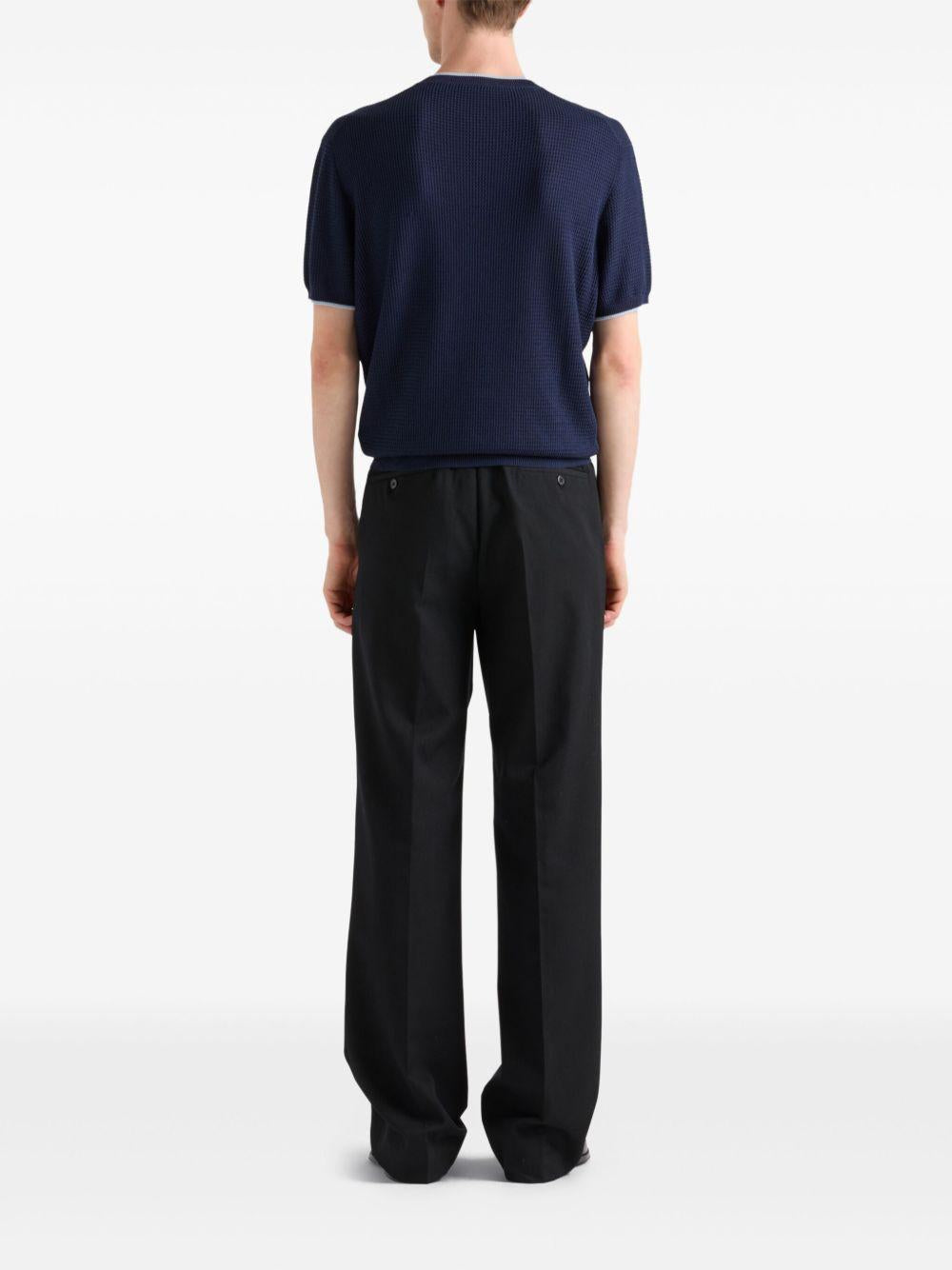 Short-sleeve sweater<BR/><BR/><BR/> UMF007 16XUF0008 PRADA