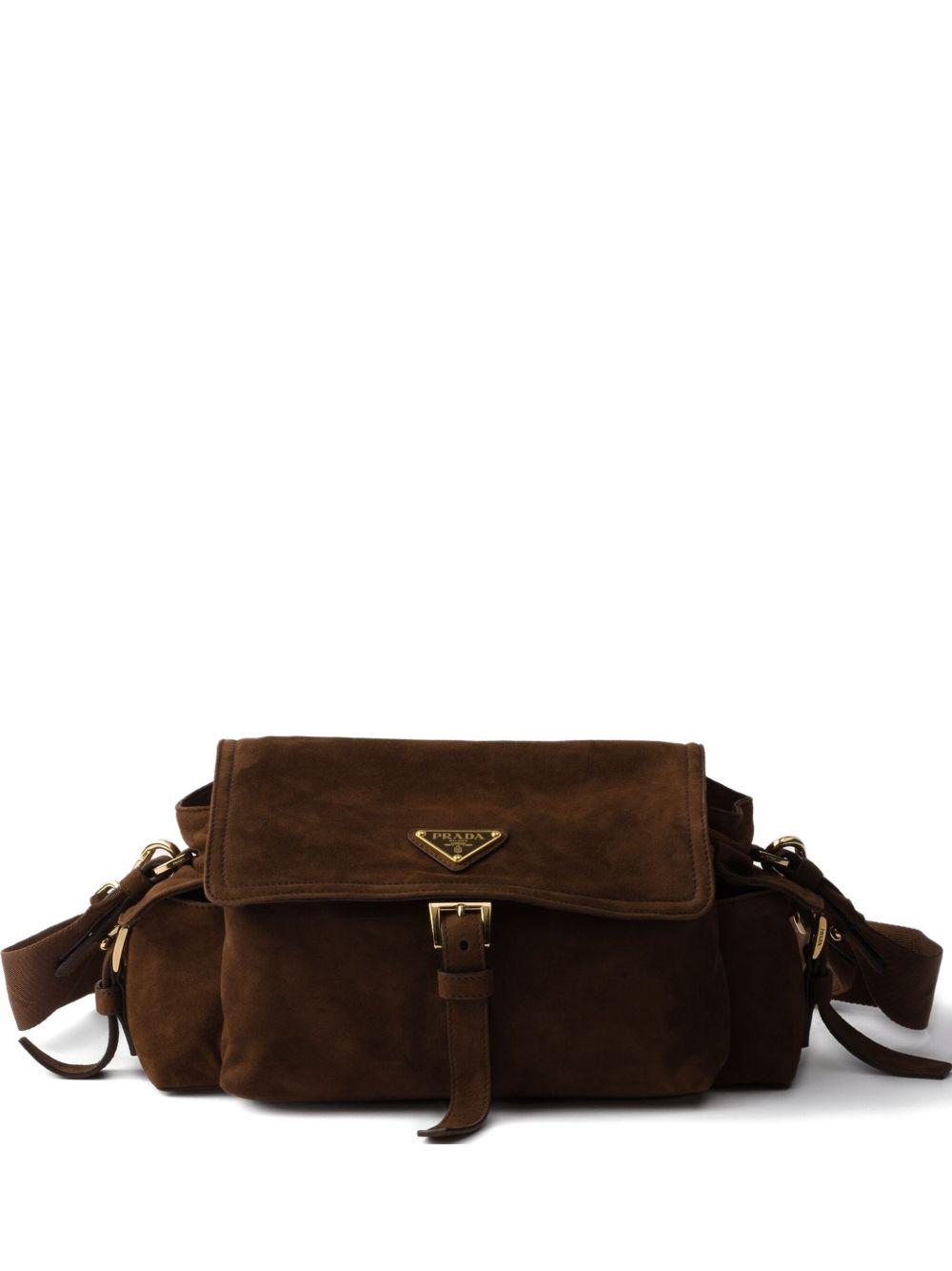 Explore medium nappa shoulder bag with flap 1BD394008 V-NOOF0324 PRADA