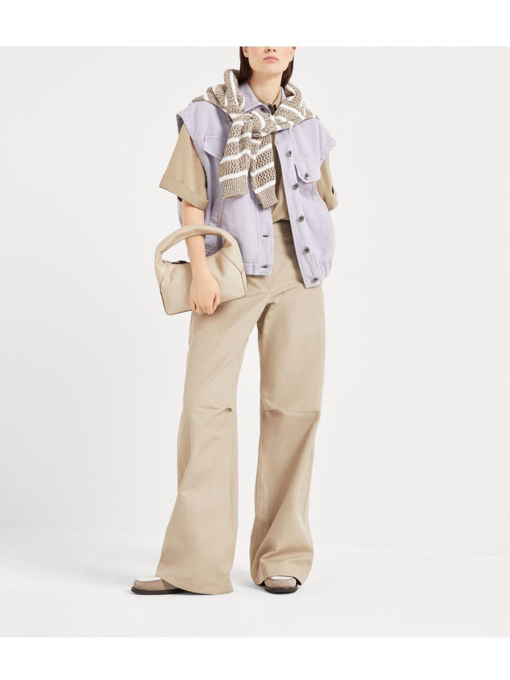 Cardigan a righe MCO558906 CKE88 BRUNELLO CUCINELLI