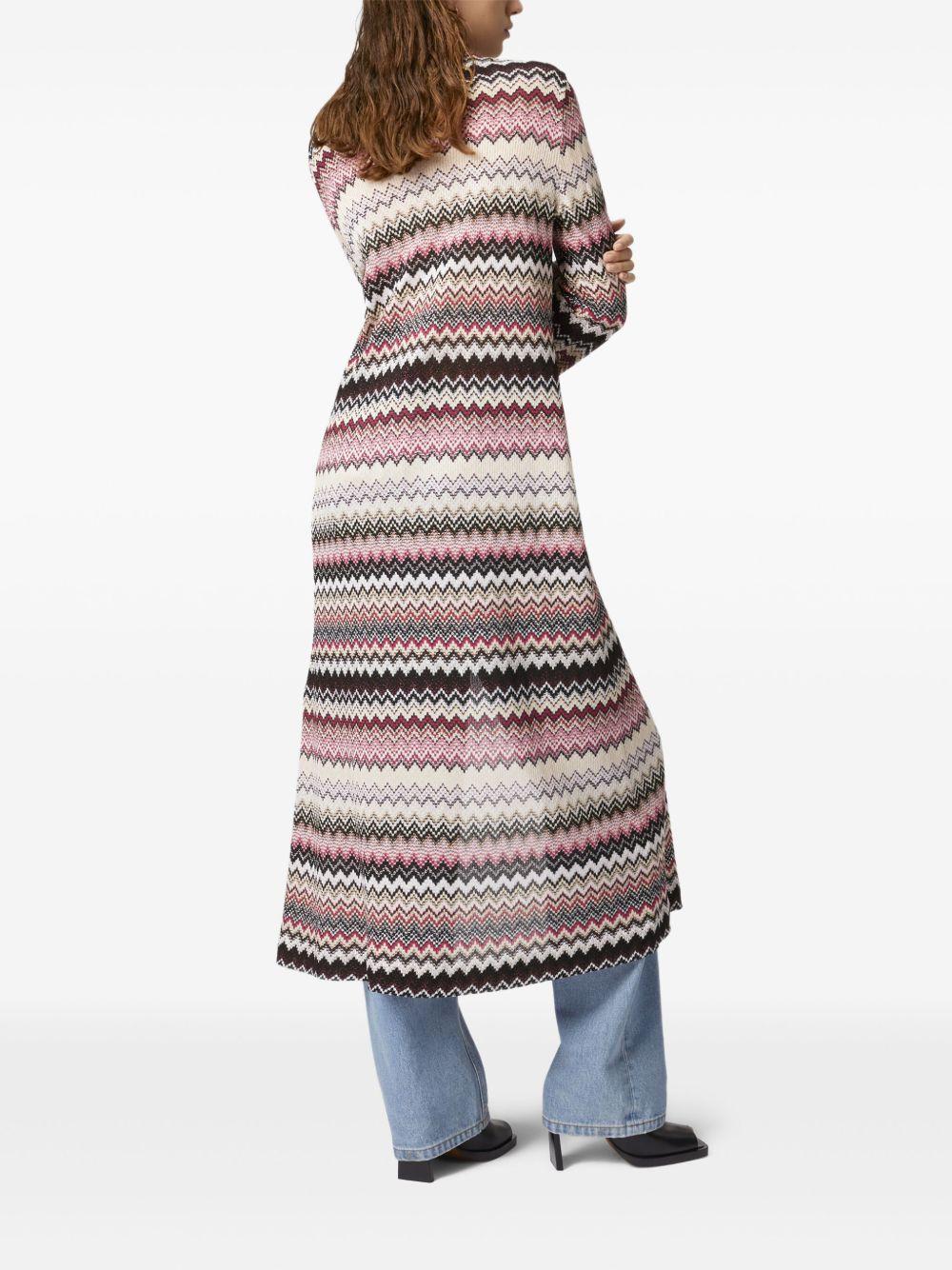 Zigzag long cardigan<BR/><BR/><BR/> DS25SM0K BR00ZVSM9KQ MISSONI