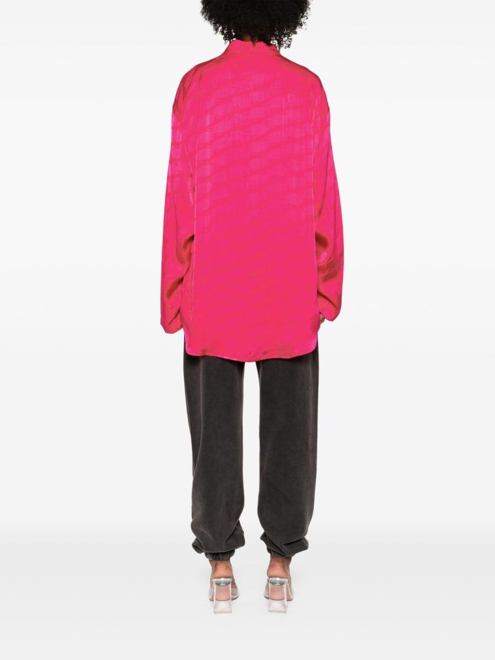 logo all-over shirt 681631 TMO685510 BALENCIAGA