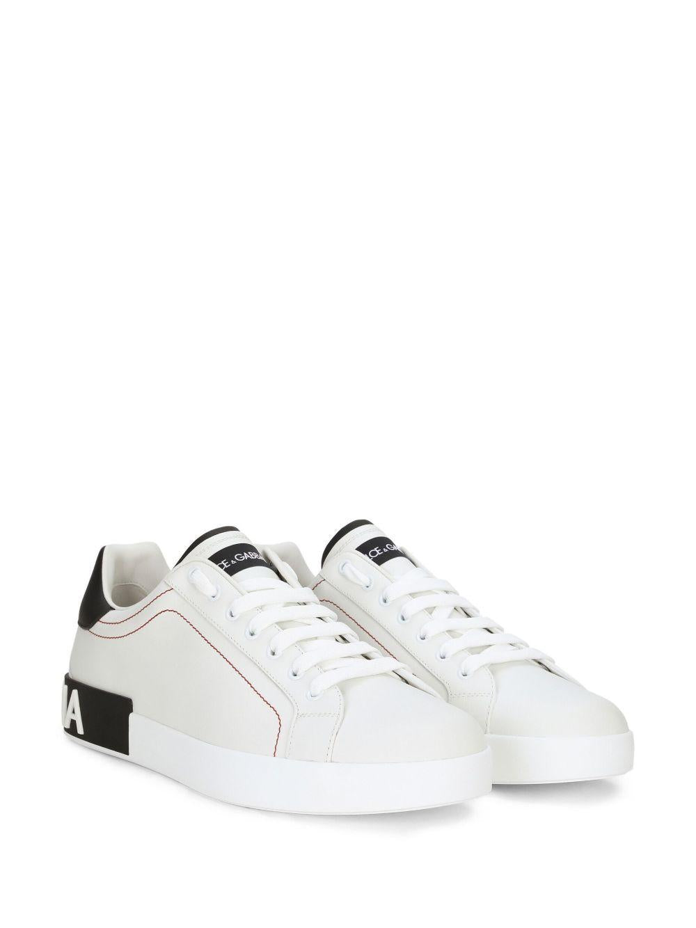 Logo-patch low-top sneakers CS2216. AH52689697 DOLCE & GABBANA