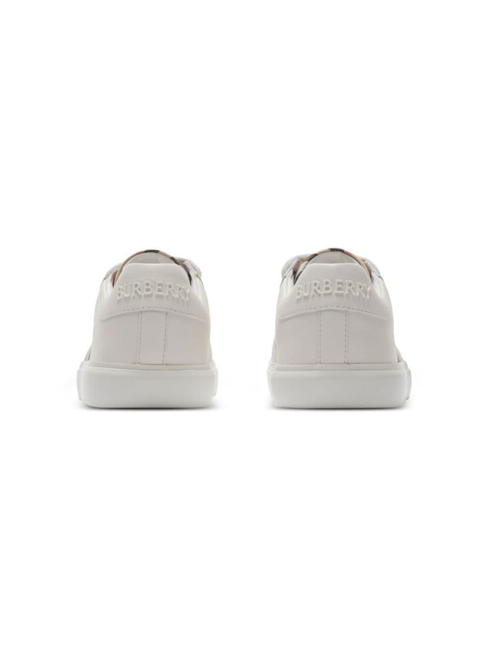 Check cotton sneakers 8089736 B9368 BURBERRY KIDS