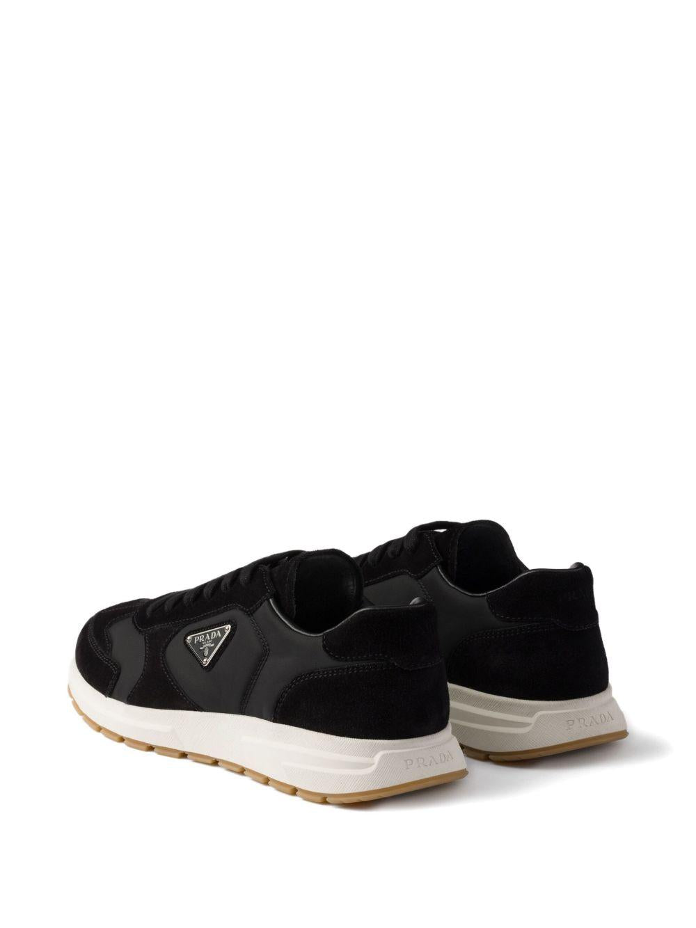Prax suede and Re-Nylon sneakers 2EE455D7R F-G000F0632 PRADA