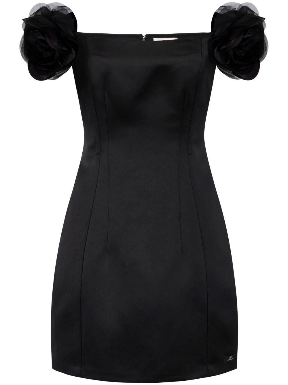 Satin dress<BR/><BR/><BR/> ABT5152E2 110 ELISABETTA FRANCHI