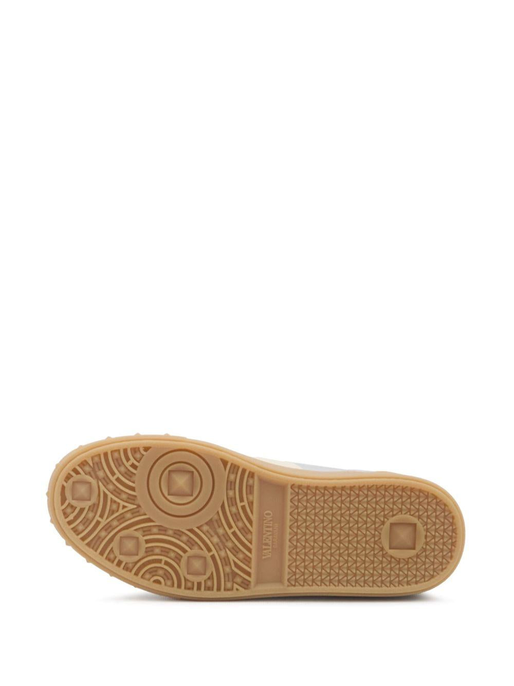 Upvillage Trainer In Laminated Calfskin With Nappa Calfskin Leather Band 8W2S0IL9HEJ BJU VALENTINO GARAVANI