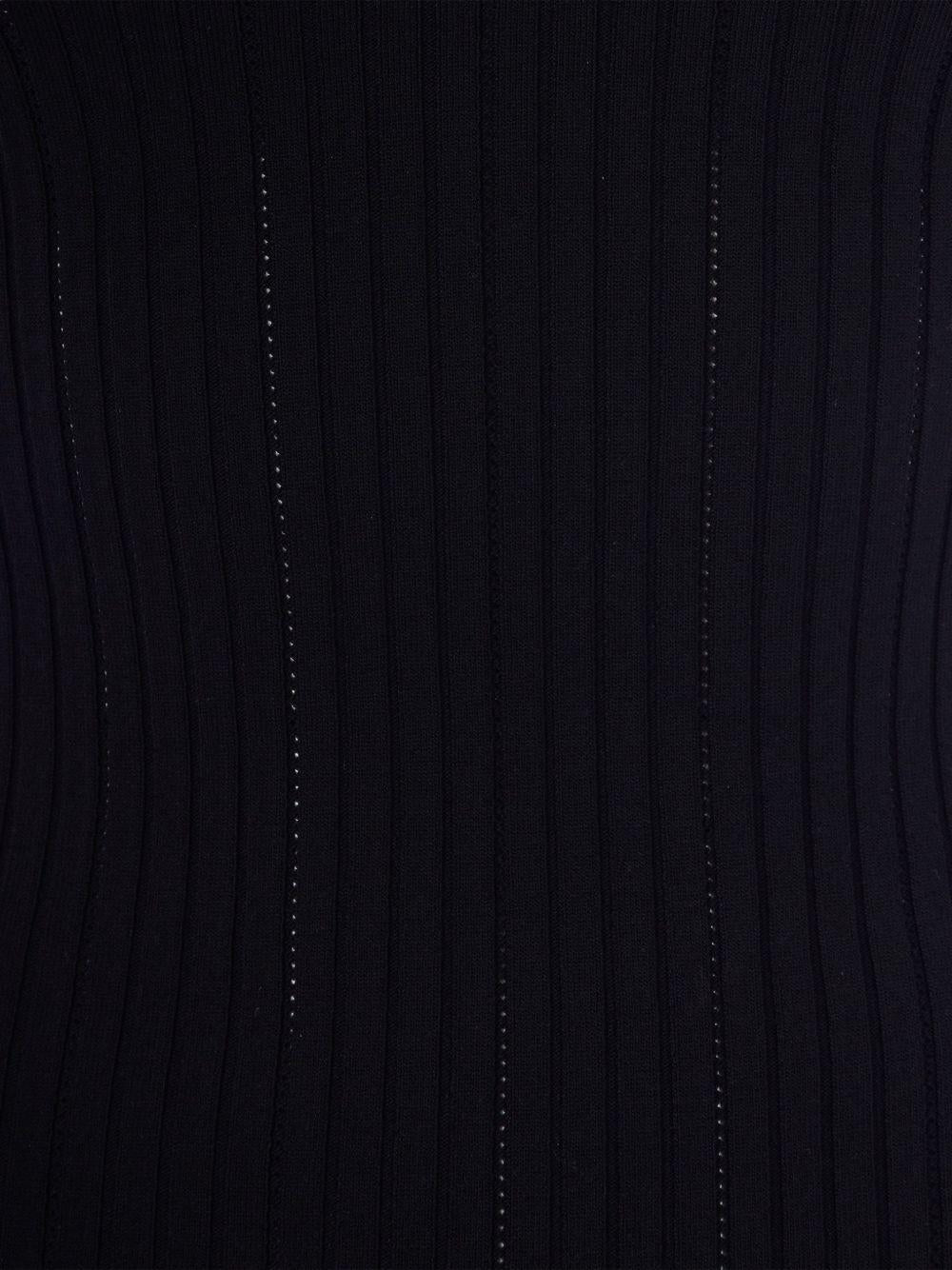 Open-knit dress with jewel detail AM16S61E2 110 ELISABETTA FRANCHI