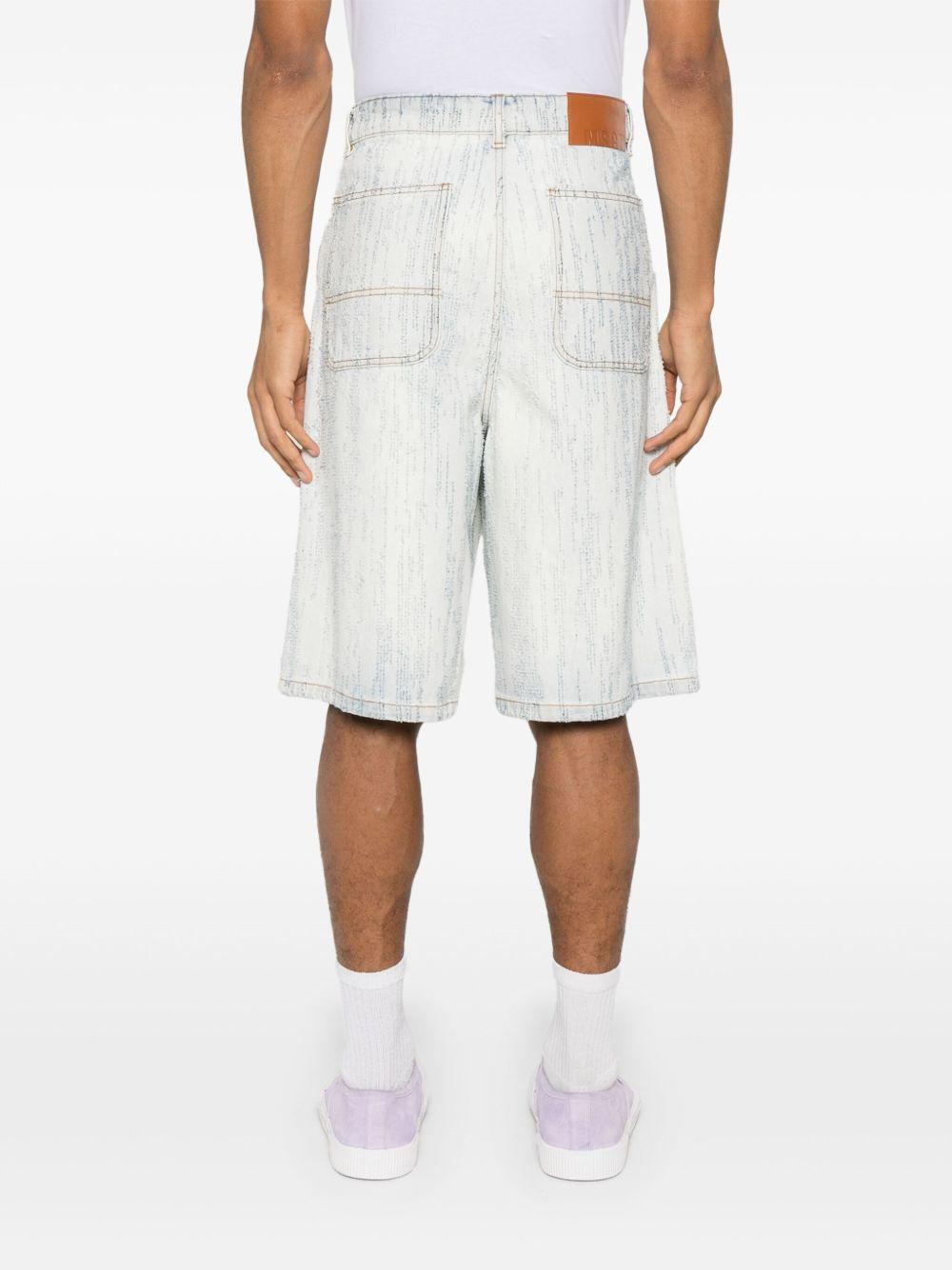 Denim bermuda shorts<BR/><BR/><BR/> 3840MB231 25708584 MSGM