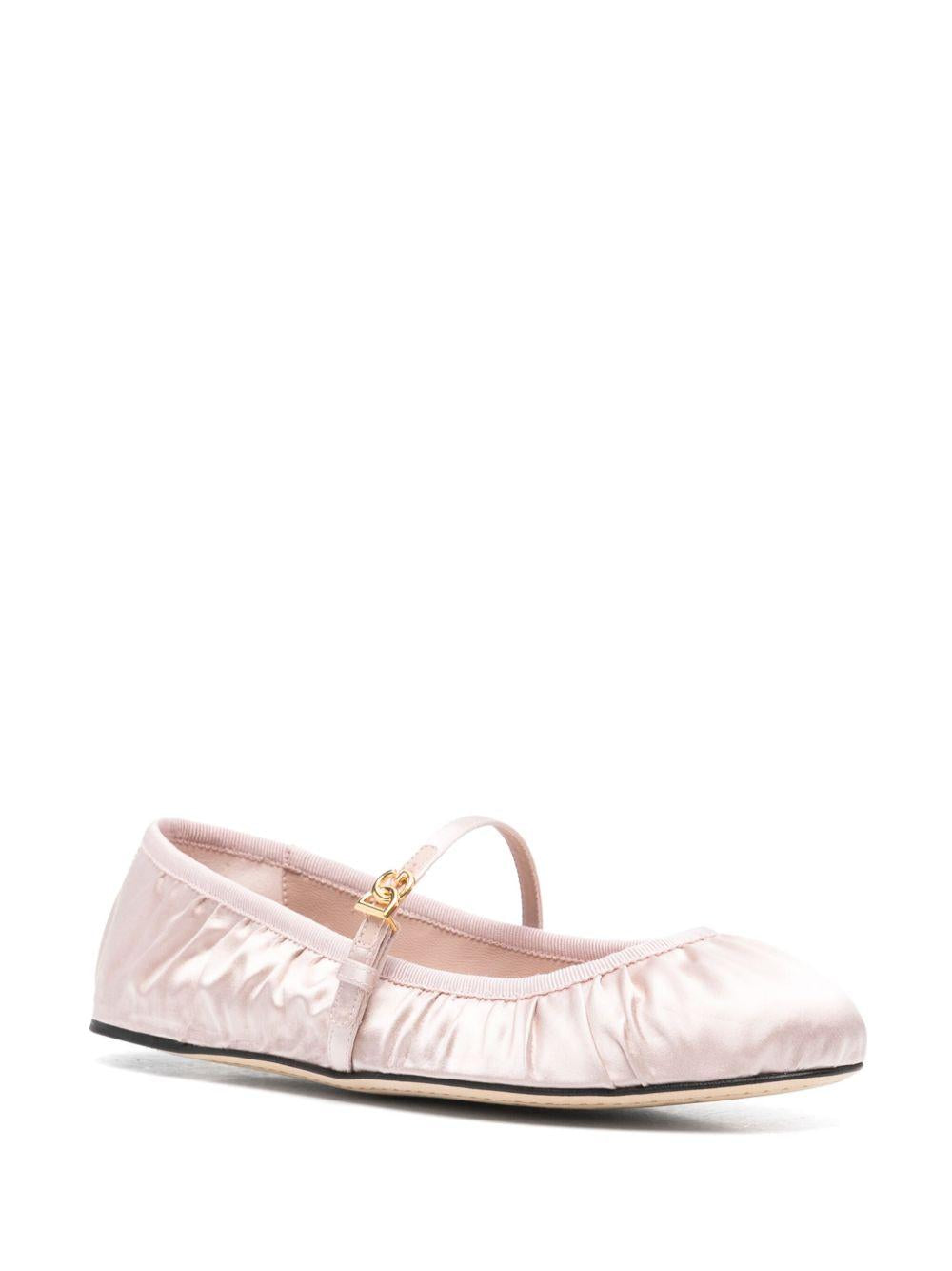 Satin ballet flats CB0257 AD1608S904 DOLCE & GABBANA