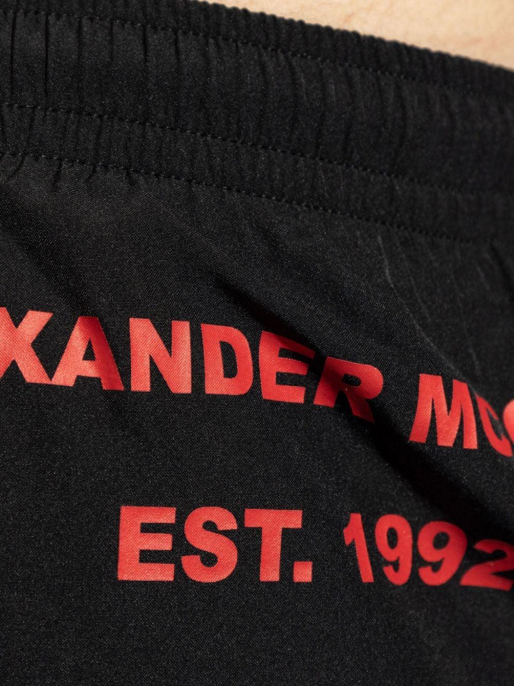Logo-print swim shorts 660060 4419Q1074 ALEXANDER MCQUEEN