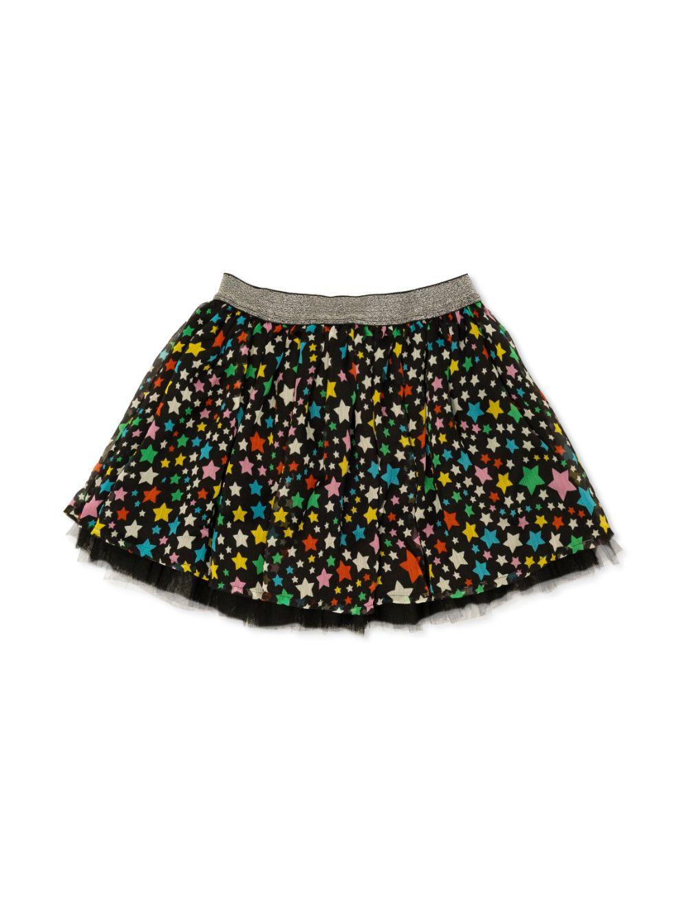 Star-print tulle skirt<BR/><BR/><BR/> TV7B21 Z2069930MC STELLA McCARTNEY KIDS