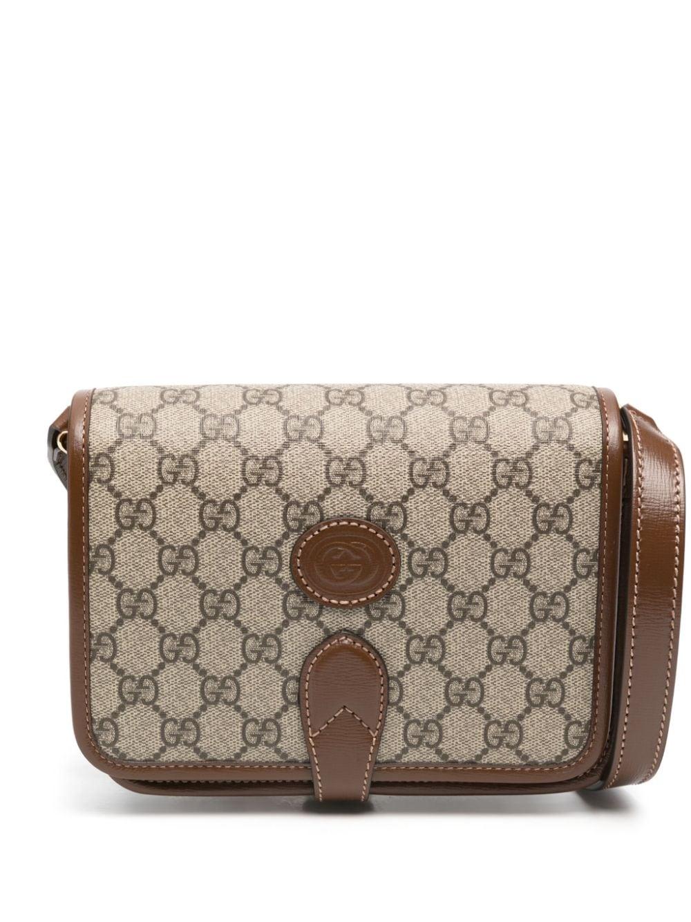 GG-canvas messenger bag<BR/><BR/><BR/> 671620 92TCG8563 GUCCI