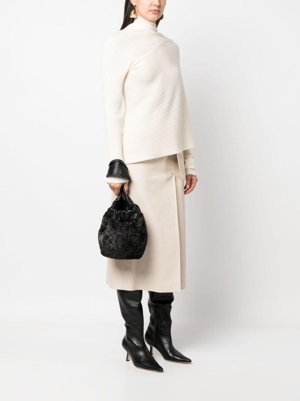 Leather tote bag J07WD0070 P5833001 JIL SANDER