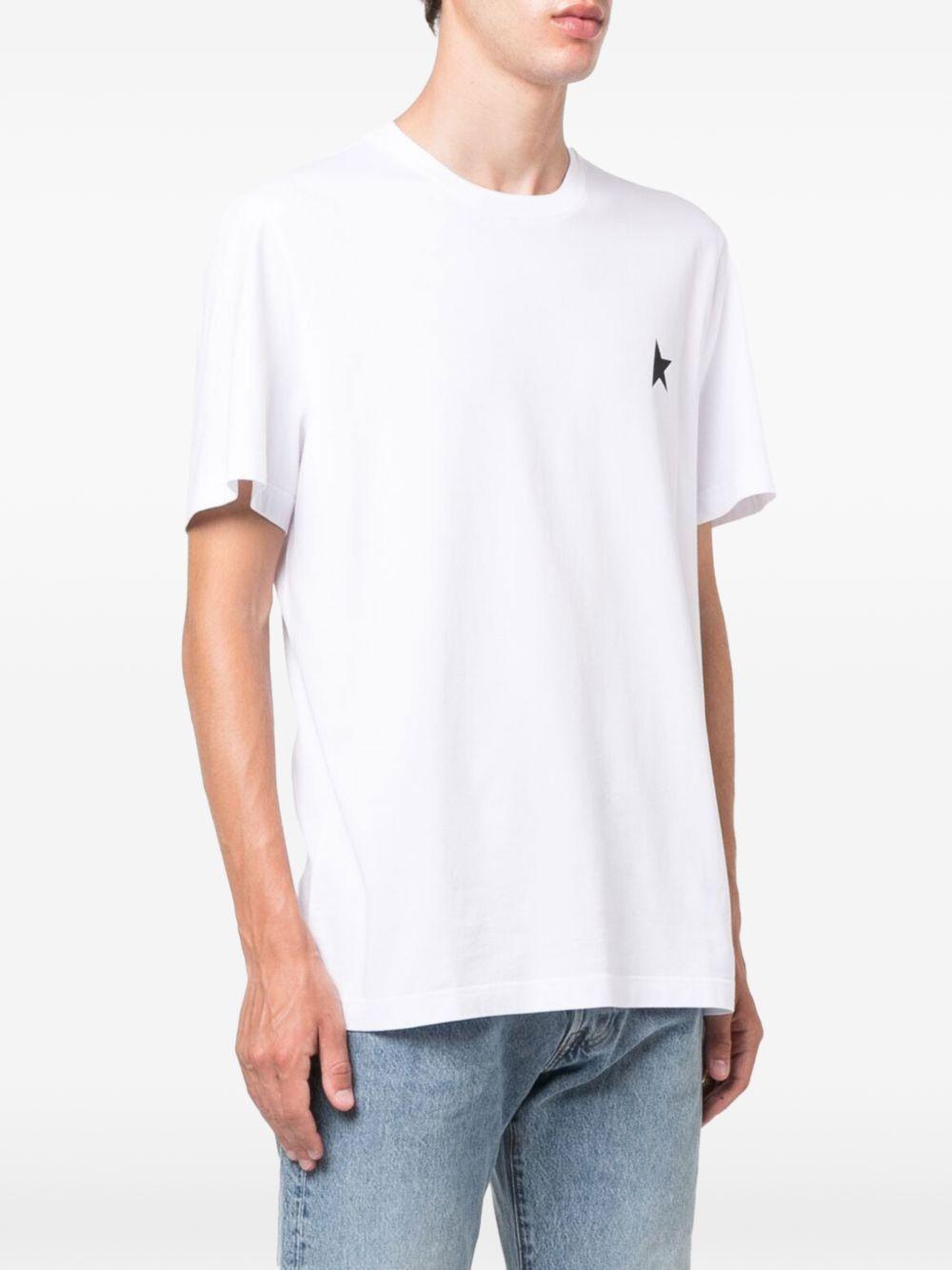 One Star-logo short-sleeve T-shirt GMP01220 P00059310364 GOLDEN GOOSE