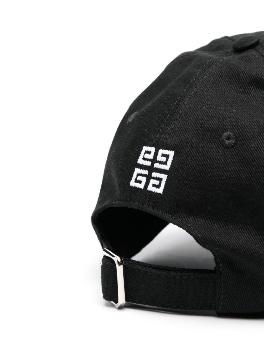 Logo-embroidered cap<BR/><BR/><BR/> BPZ022P0C4 001 GIVENCHY