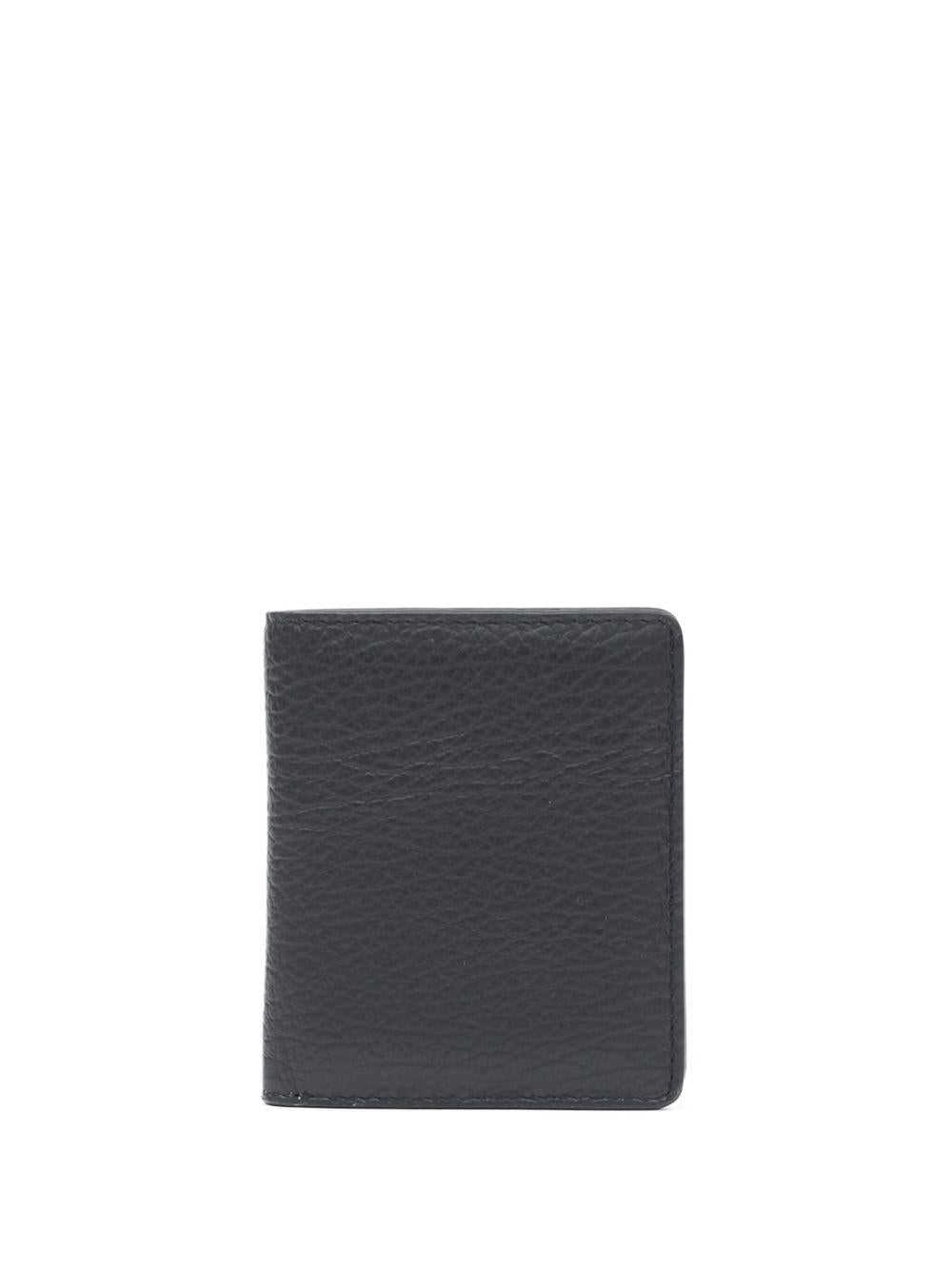 Four-stitch leather bi-fold wallet<BR/><BR/><BR/> S56UI0140 P4455T8013 MAISON MARGIELA