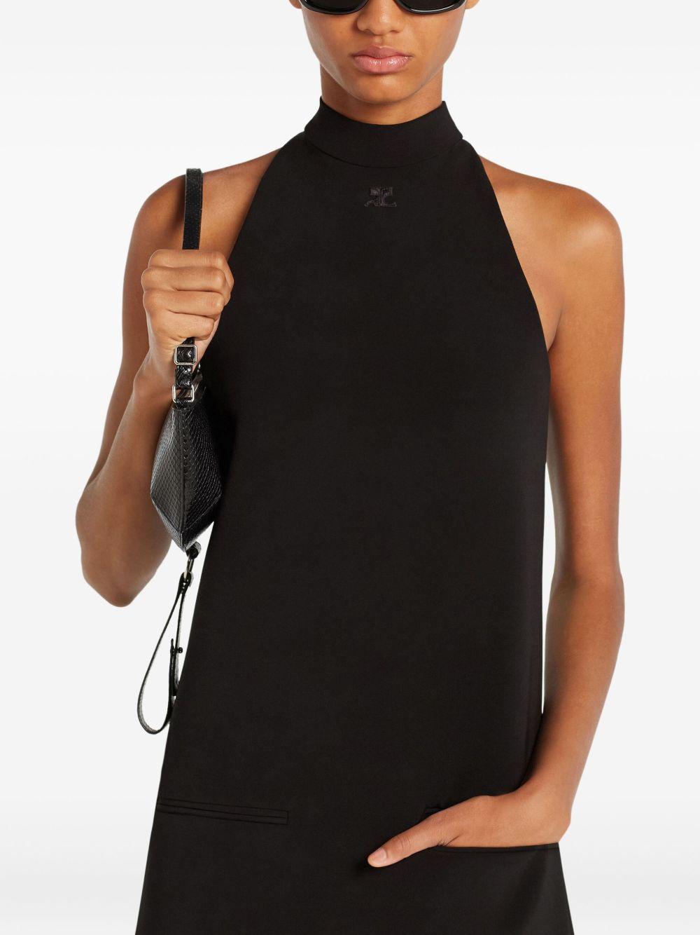 HERITAGE CREPE A-LINE DRESS 325CRO696PL0159 9999 COURRÈGES