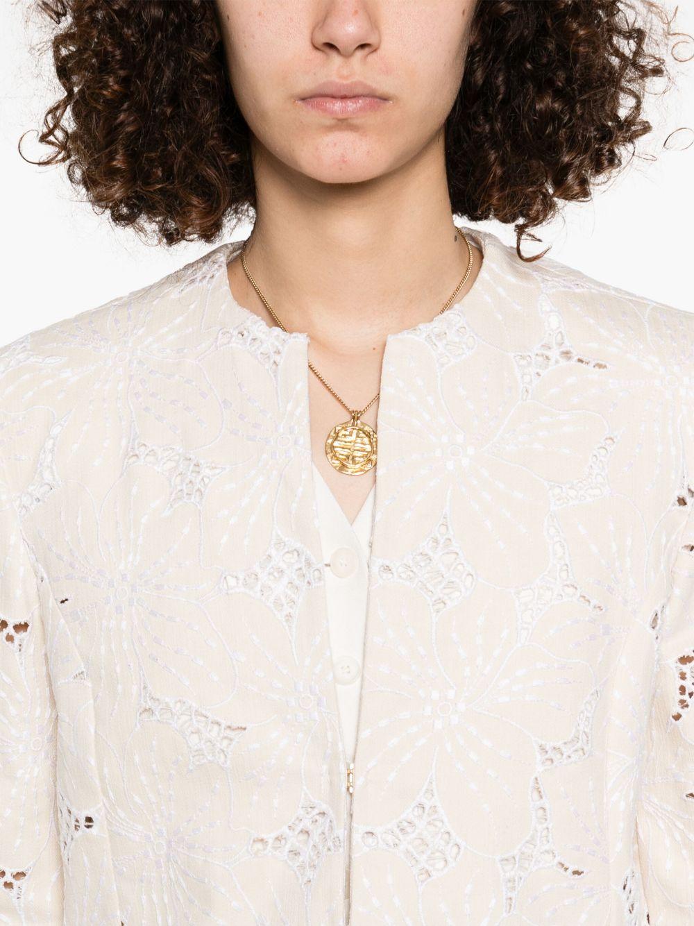 Embroidered jacket<BR/><BR/><BR/> 78AAQ508 NR005716 GENNY
