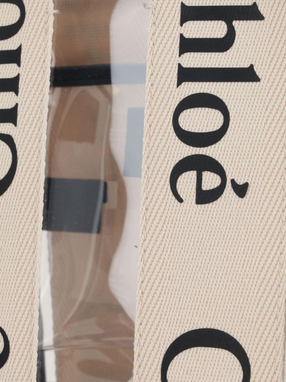 Small Woody tote bag<BR/><BR/><BR/> CH25US397P65 101 CHLOÉ