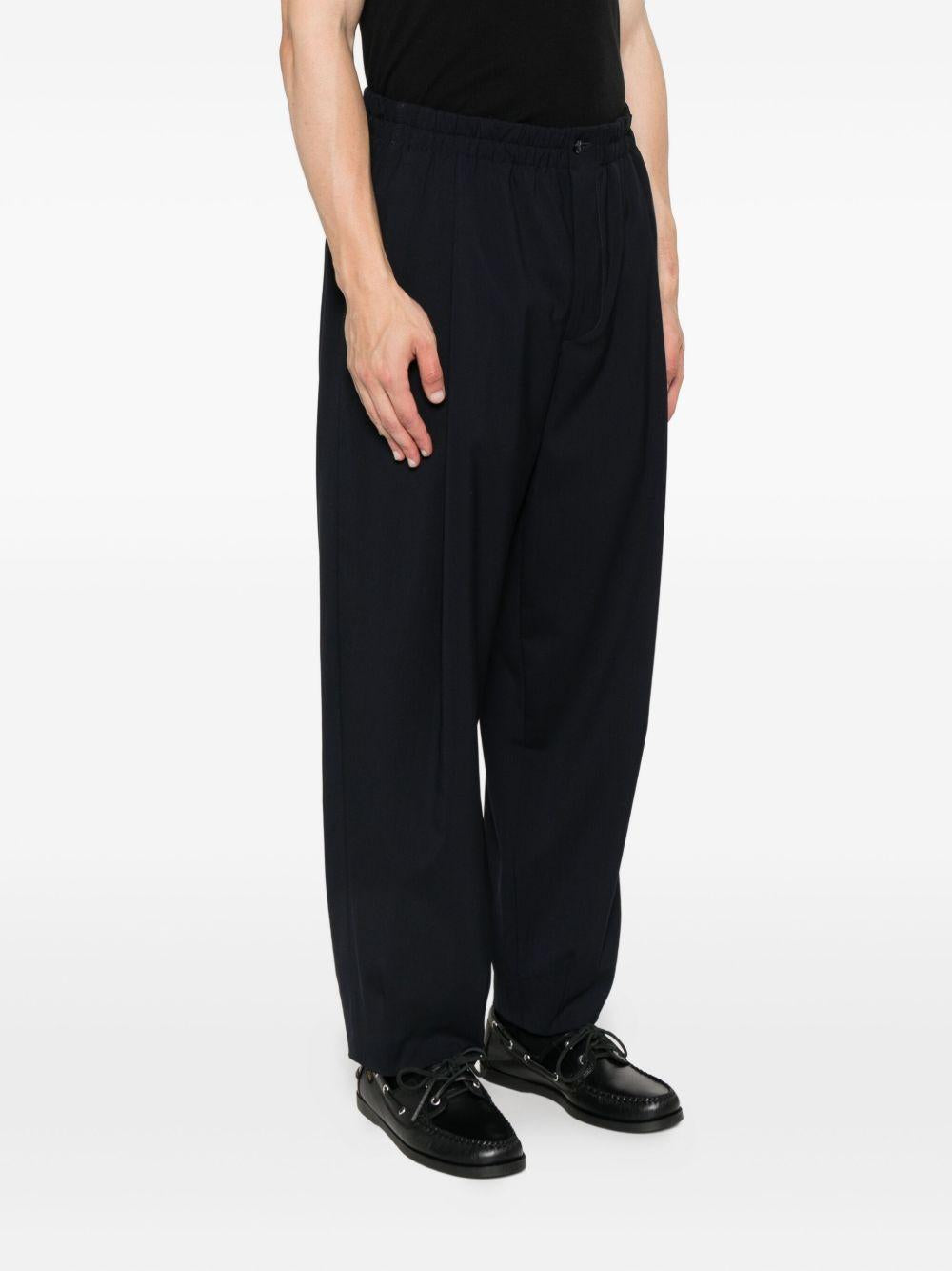 Lightweight wool trousers with one pleat GM002253 TE17862UB109 GIORGIO ARMANI