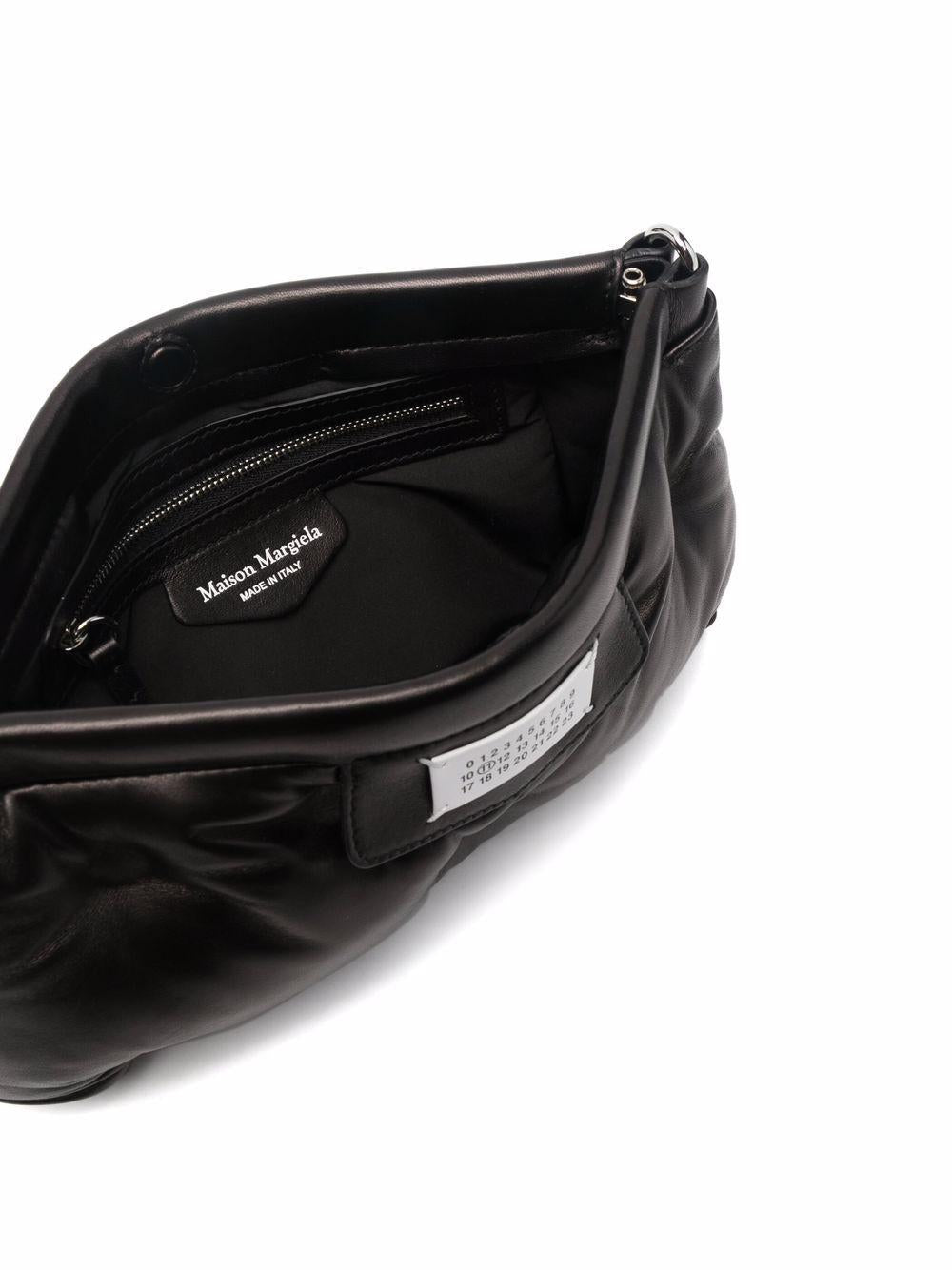 Black leather small Glam Slam bag S56WF0160 P4300T8013 MAISON MARGIELA