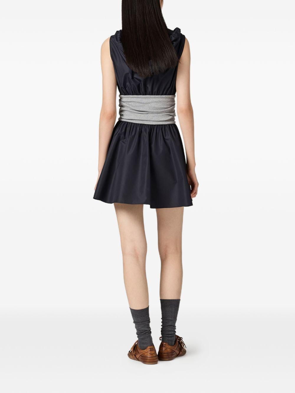 Technical fabric dress MF622319EC S-OOOF005R MIU MIU