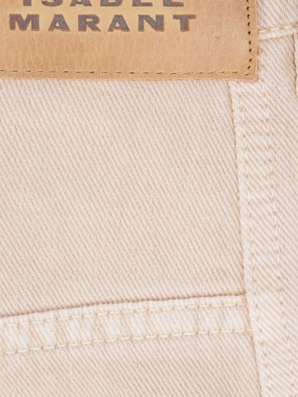 Wide leg trousers APA0584FA C3H01IECRU ISABEL MARANT