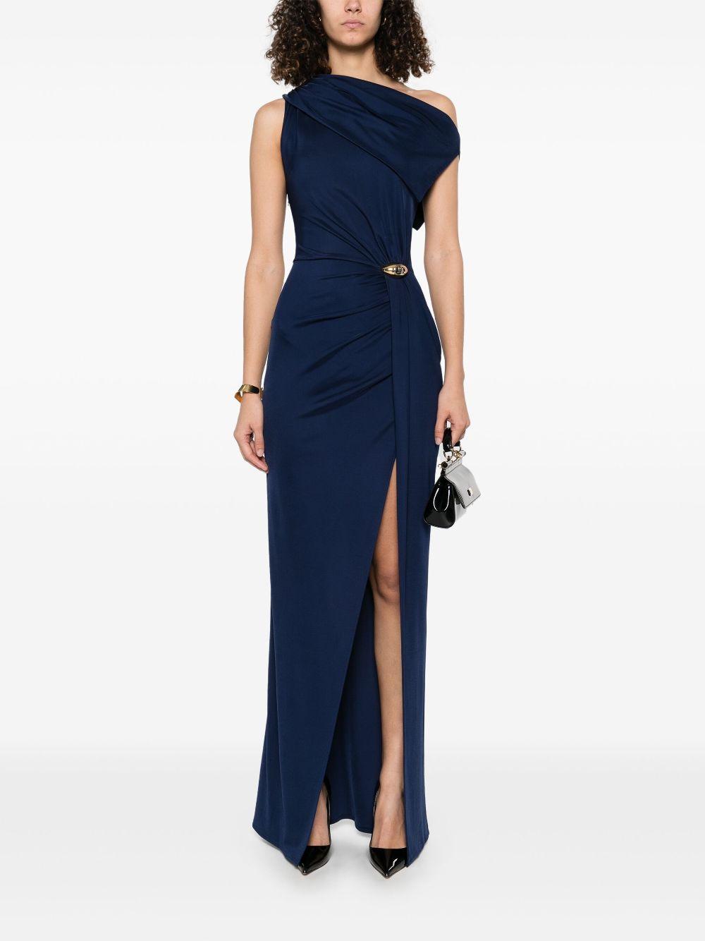 Abito asimmetrico in jersey<BR/><BR/><BR/><BR/> ABR0551E2 DC8 ELISABETTA FRANCHI