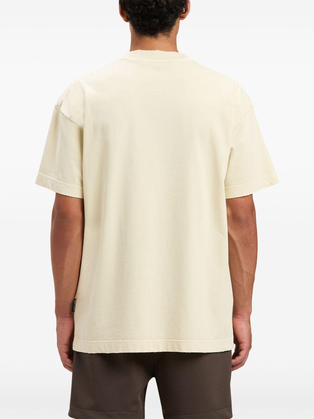 Crossroads Bears T-shirt<BR/><BR/><BR/> PMAA001S25JER006 0B84 PALM ANGELS
