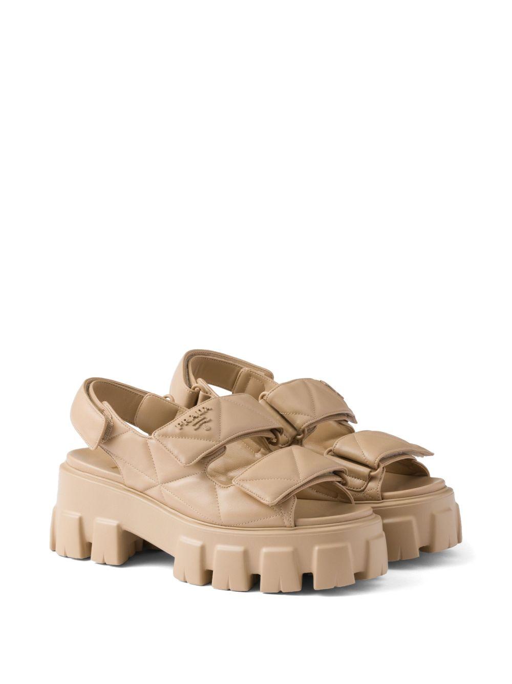 55mm Monolith sandals<BR/><BR/><BR/> 1X439N 038F0036 PRADA