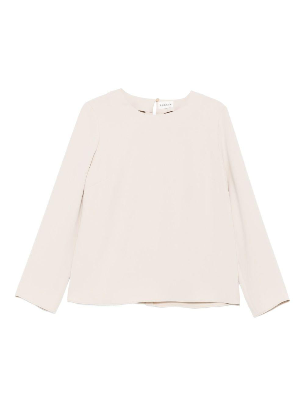 LONG SLEEVES BLOUSE D313111 POKER25084 P.A.R.O.S.H.