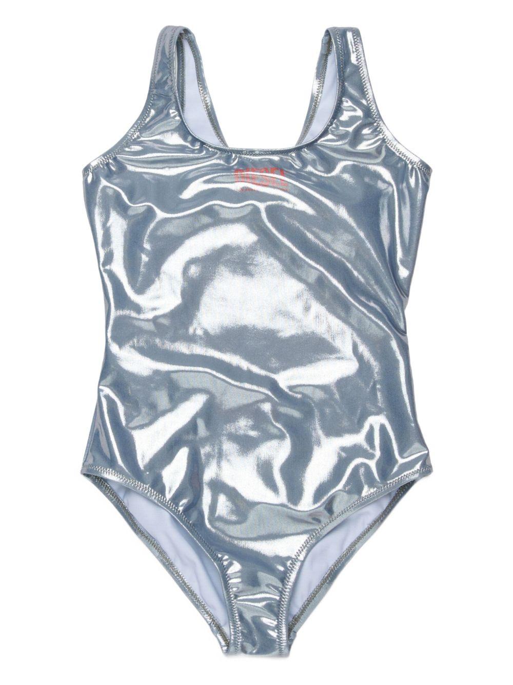 Swimsuit with metallic effect J02721 KYA1EK90A DIESEL KIDS