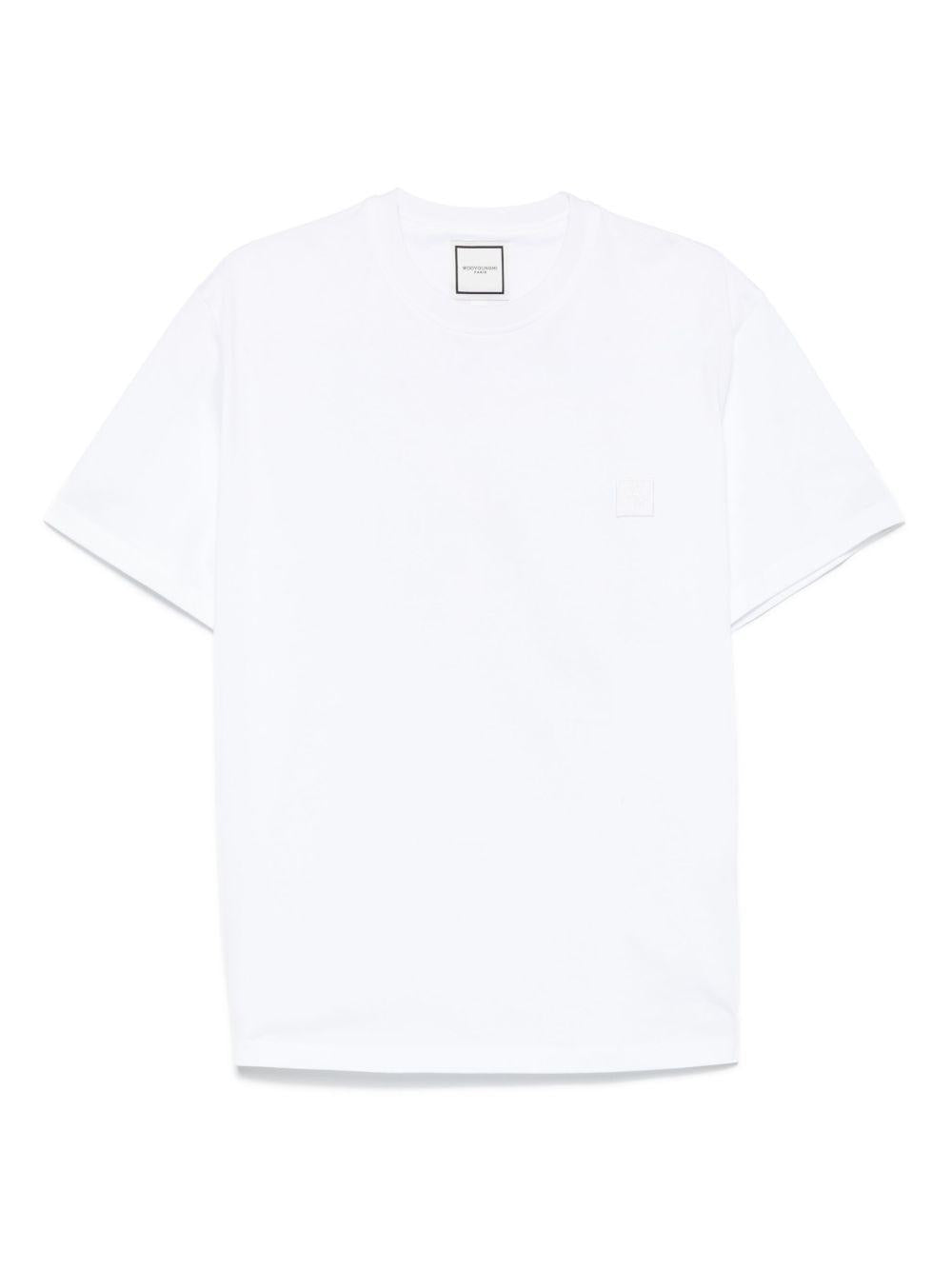 T-shirt with back print W251TS05 701W WOOYOUNGMI